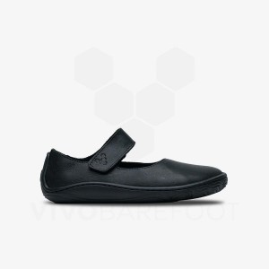 Vivobarefoot Addis Wyn Juniors Obuv Detske Obsidian | SK058GY