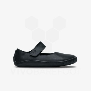 Vivobarefoot Addis Wyn Obuv Detske Čierne | SK059FU