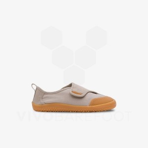 Vivobarefoot Gaia Preschool Obuv Detske Hnede | SK057HT