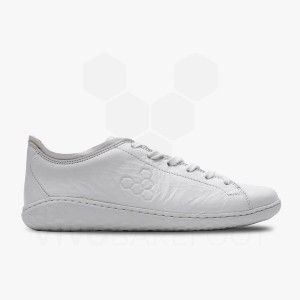 Vivobarefoot Geo Court III Lifestyle Tenisky Damske Biele | SK147VJ