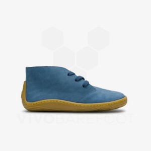 Vivobarefoot Gobi Addis Obuv Detske Indigo | SK014YF