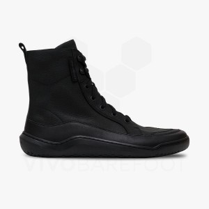 Vivobarefoot Gobi Boot Lifestyle Tenisky Panske Obsidian | SK321DO
