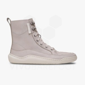 Vivobarefoot Gobi Boot Lifestyle Tenisky Damske Béžové | SK157LQ