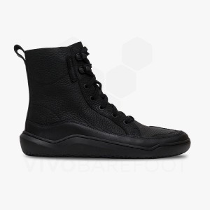 Vivobarefoot Gobi Boot Lifestyle Tenisky Damske Obsidian | SK156MM
