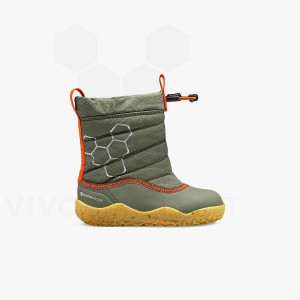 Vivobarefoot Lumi FG Batoľatá Obuv Detske Zelene | SK037BA