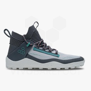 Vivobarefoot Magna Lite SG Turisticka Obuv Panske Modre Strieborne | SK411RX