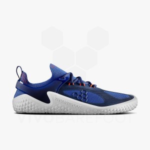 Vivobarefoot Motus Strength Treningove Topanky Panske Modre Námornícka Modrá Oranžové | SK353XG
