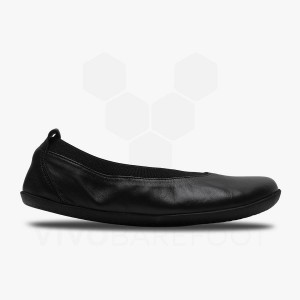 Vivobarefoot Opanka Ballerina Lifestyle Tenisky Damske Obsidian | SK123TL