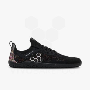 Vivobarefoot Primus Lite Knit Cestne Bezecke Topanky Damske Obsidian | SK213HT