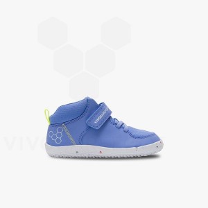 Vivobarefoot Primus Ludo Hi Obuv Detske Modre | SK029JE