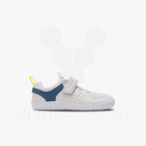 Vivobarefoot Primus Ludo Obuv Detske Biele | SK081JE