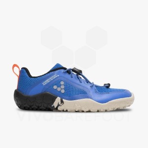 Vivobarefoot Primus Trailove II FG Preschool Obuv Detske Modre | SK088CP