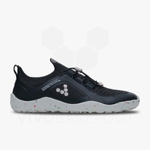 Vivobarefoot Primus Trailove Knit FG Treningove Topanky Damske Obsidian Ruzove | SK162GY