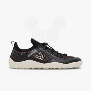 Vivobarefoot Primus Trailove Knit FG Treningove Topanky Damske Čierne | SK158KW