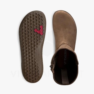 Vivobarefoot Ryder II Lifestyle Tenisky Damske Káva | SK116AS