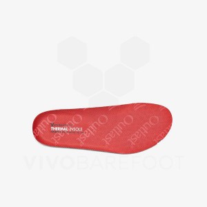 Vivobarefoot Thermal Insole Vložky Do Topánok Detske Červené | SK001AQ