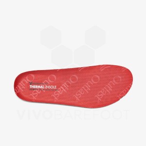 Vivobarefoot Thermal Vložky Do Topánok Panske Červené | SK287LQ