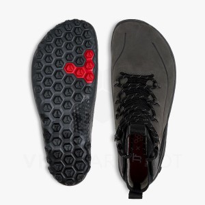 Vivobarefoot Tracker Decon FG2 JJF Turisticka Obuv Damske Obsidian Tmavo Siva | SK250WH